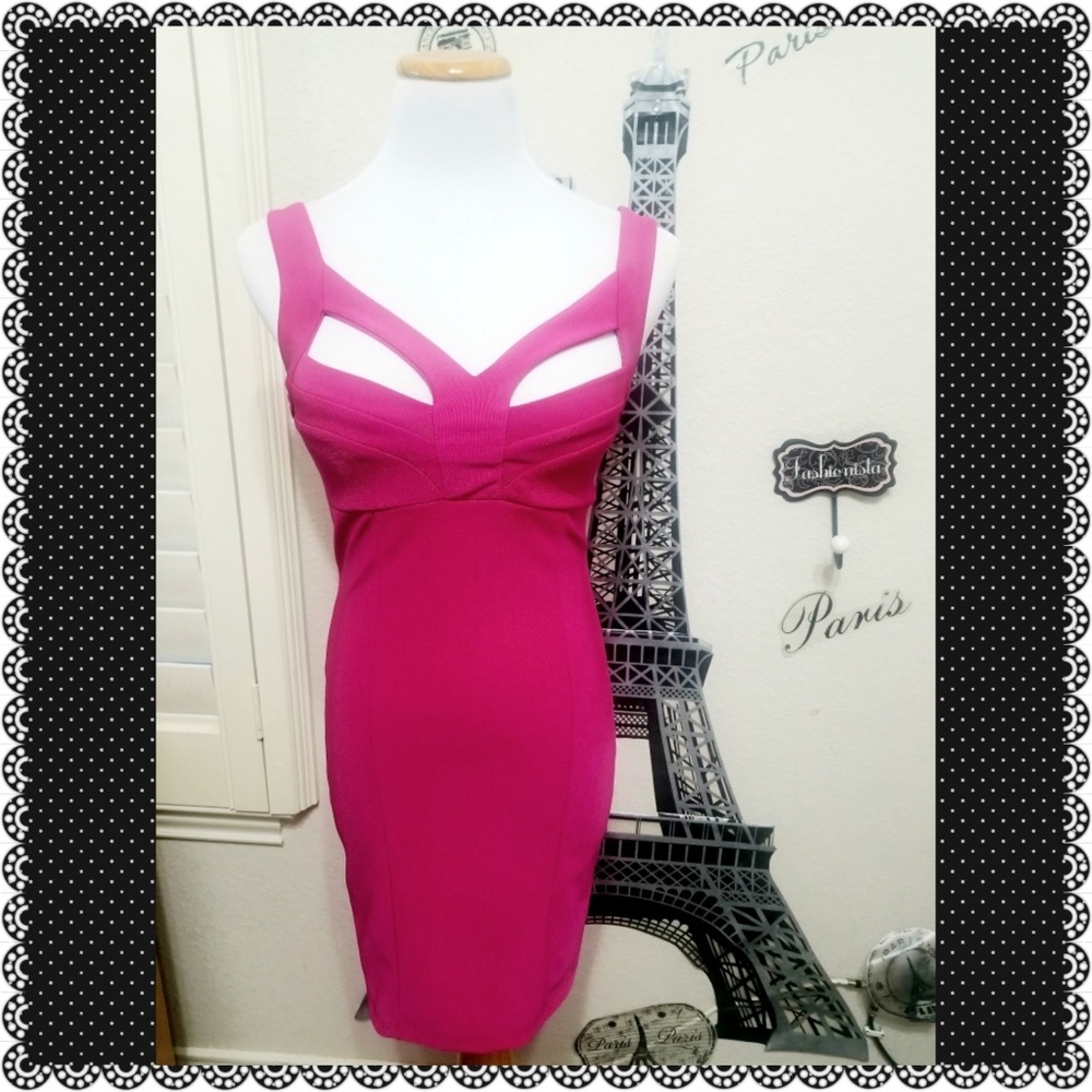 Y2K Fusia body fitted mini by Jeanette  Fashion